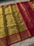 Semi Kanchipuram Banarasi Soft tissue sarees budget