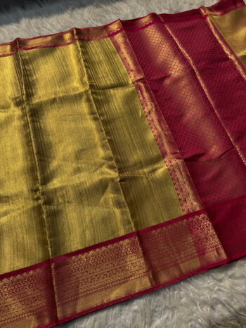 Semi Kanchipuram Banarasi Soft tissue sarees budget