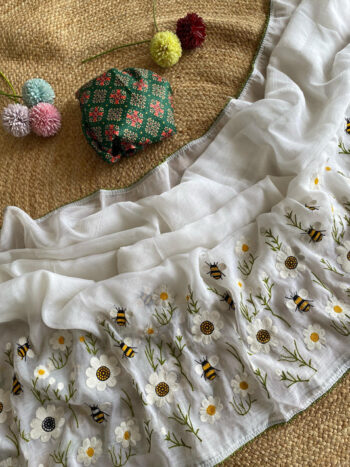 Pure soft crushed budget sarees