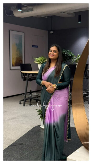 Dayeble Chinnon Saree Curdana Work Budget